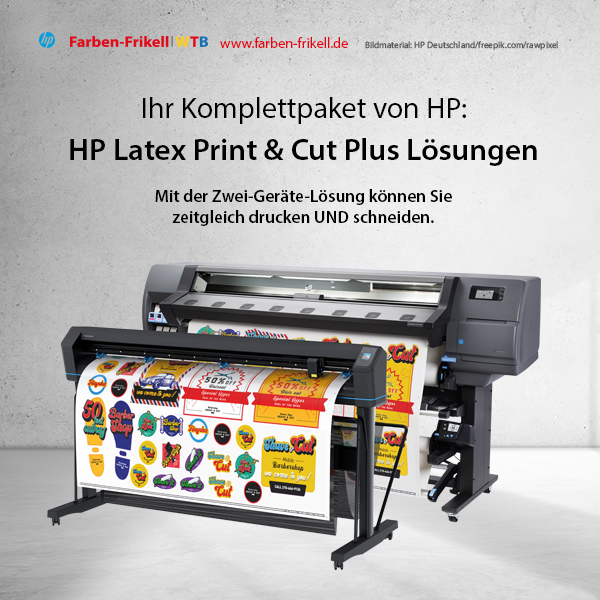 HP Print & Cut Plus Lösung