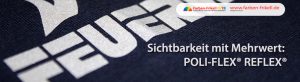 Reflektierende Textilfolie POLI-FLEX® REFLEX®